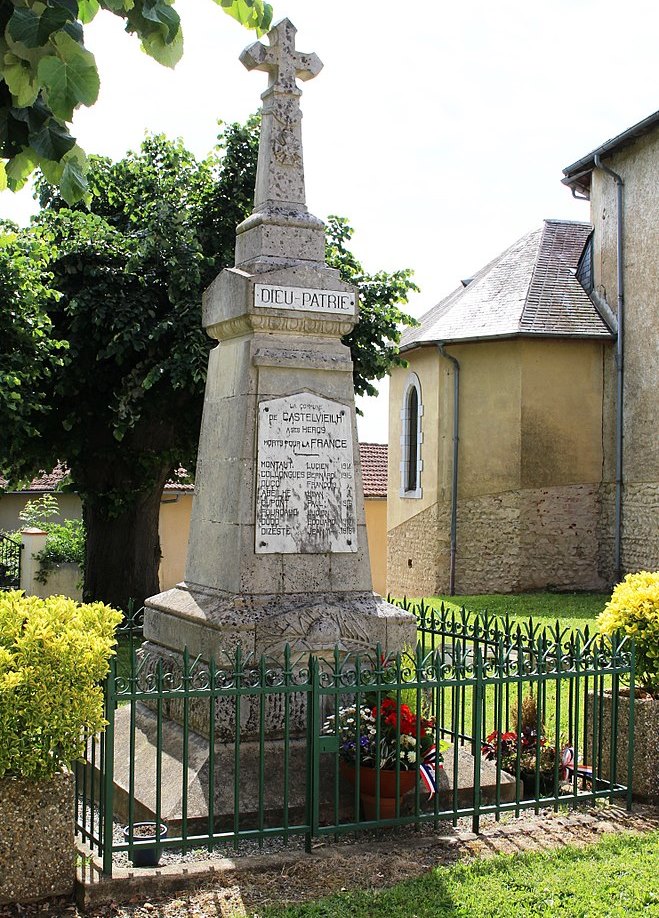 Monument Eerste Wereldoorlog Castelvieilh