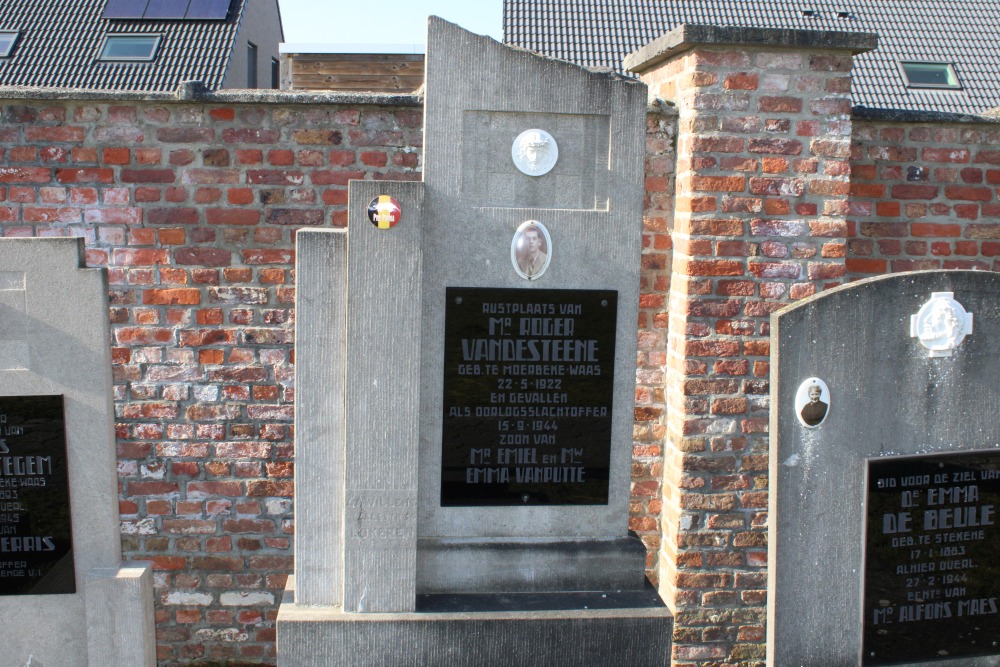 Belgische Oorlogsgraven Moerbeke-Waas #4
