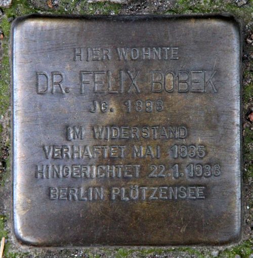 Stolperstein Wilhelmstrae 24 #1