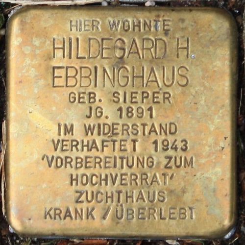 Stolpersteine Remscheider Strae 46 #1