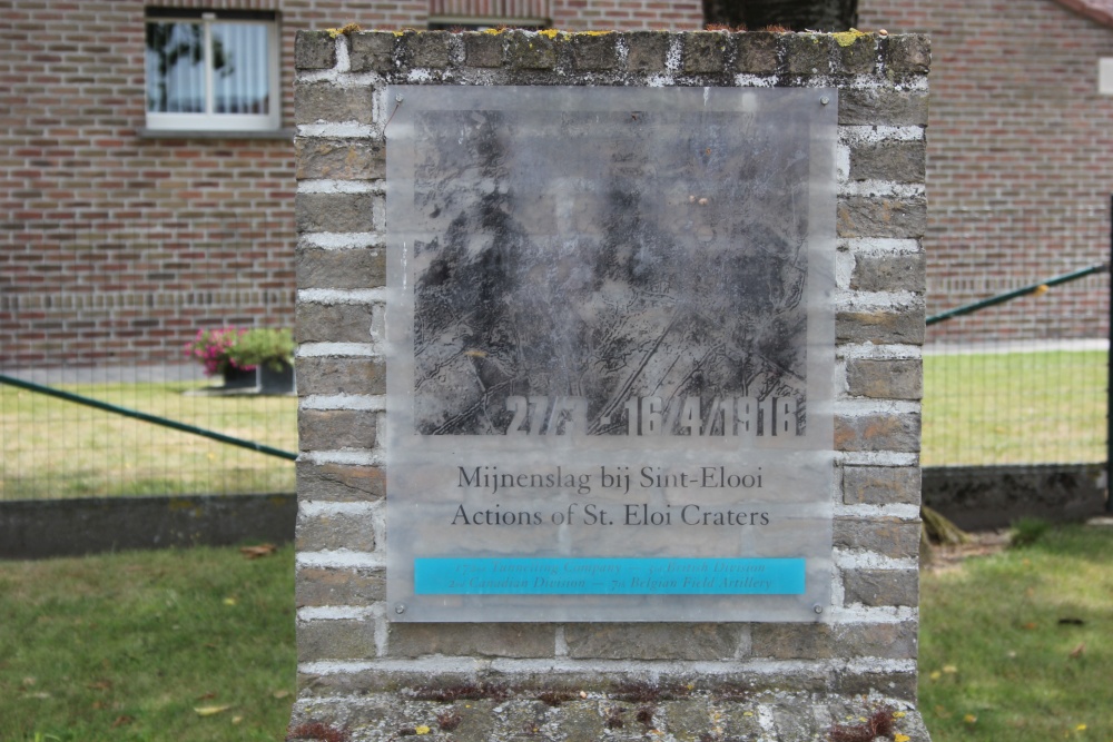 Memorial Battle Of The Mines Battle Sint-Elooi #3