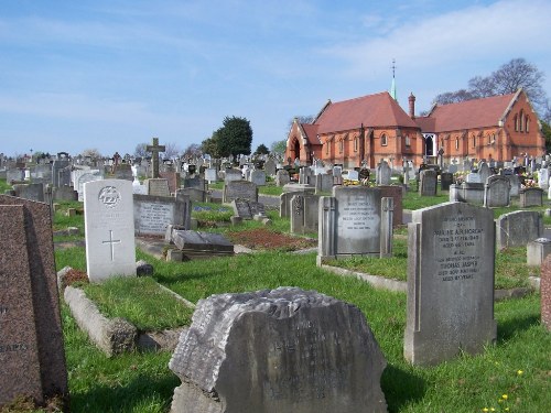 Commonwealth War Graves Bandon Hill Cemetery