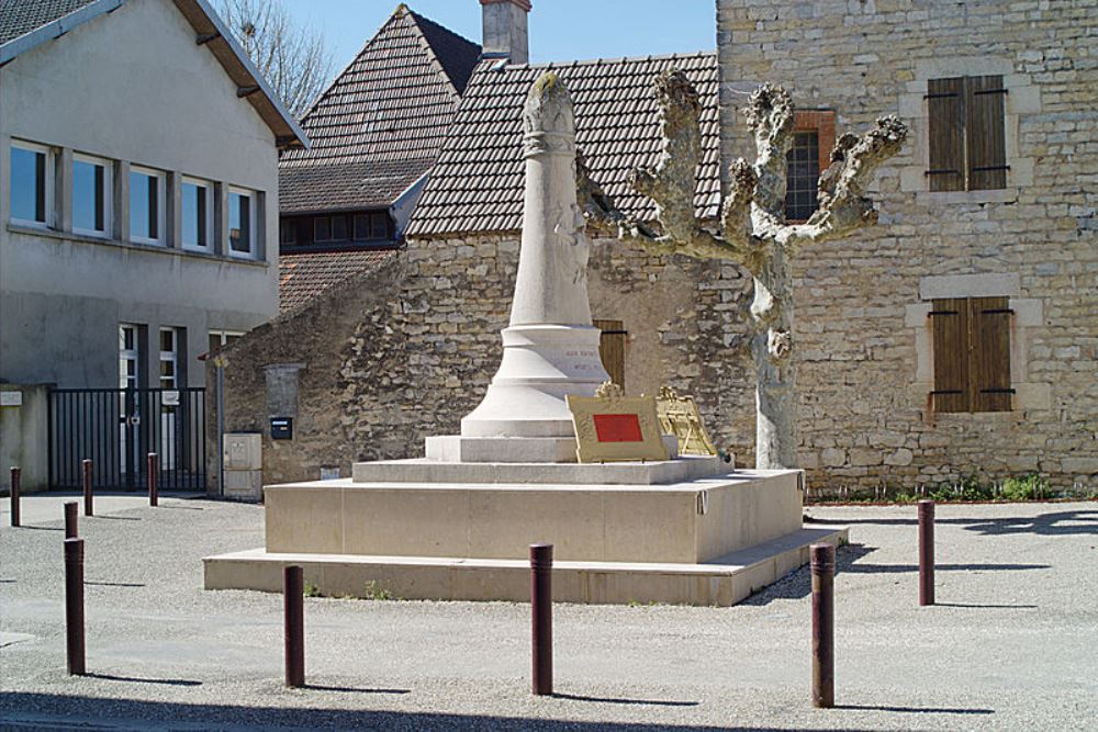 Monument Frans-Duitse Oorlog Saint-Aubin #1