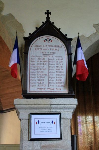 Oorlogsmonument La Croix-Helléan #1