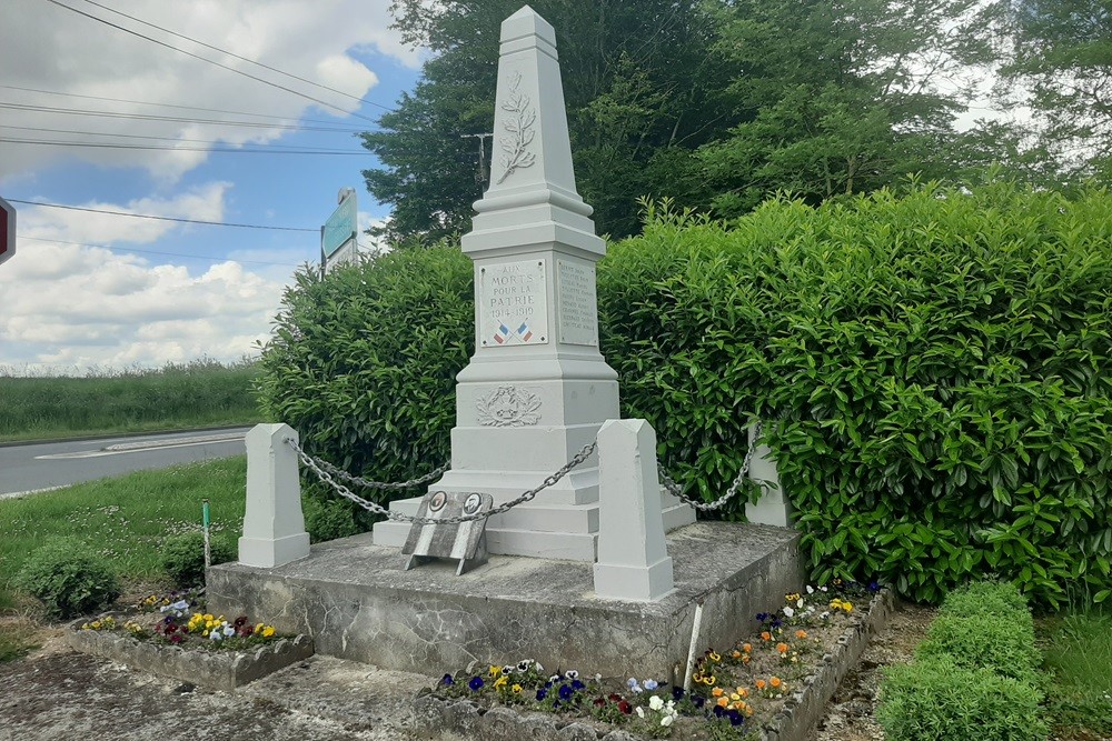 Oorlogsmonument Fontenelle-en-Brie