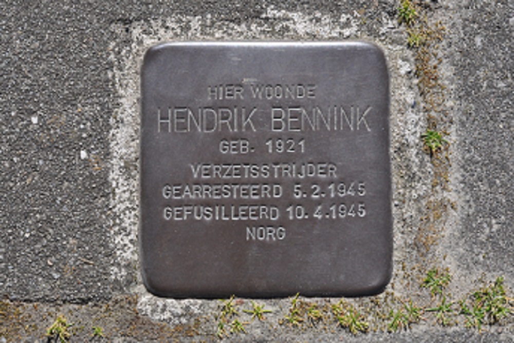 Stolperstein Oude-Hoofdvaartseweg 39