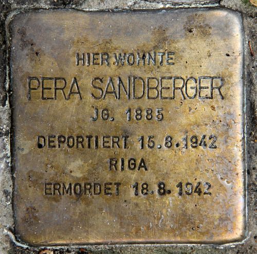 Stolpersteine Mainzer Strae 16a #2