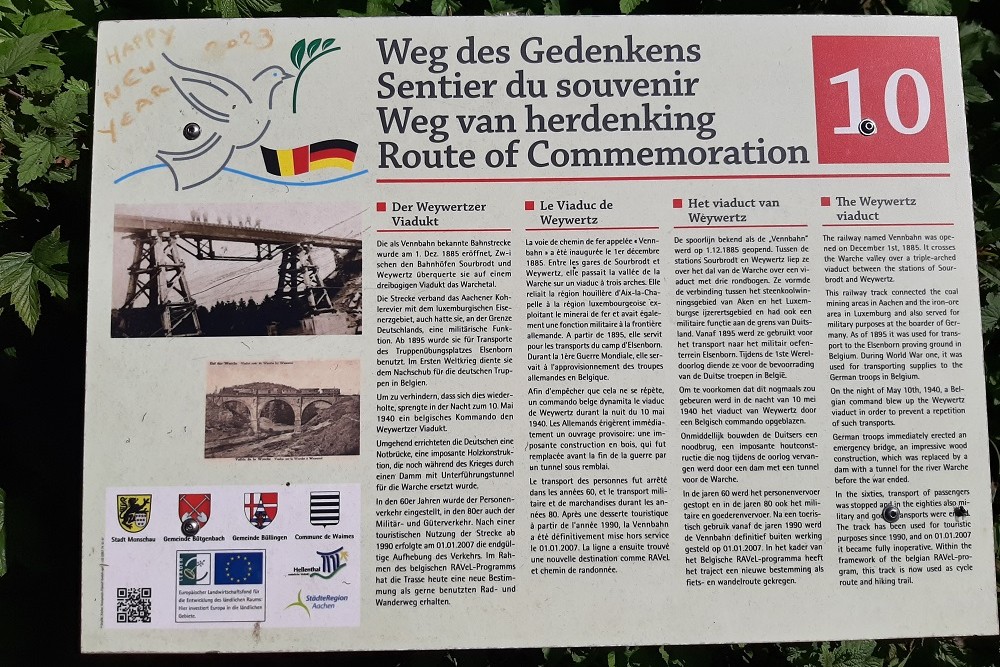 Route of Commemoration No. 10: The Weywertz Viaduct #1