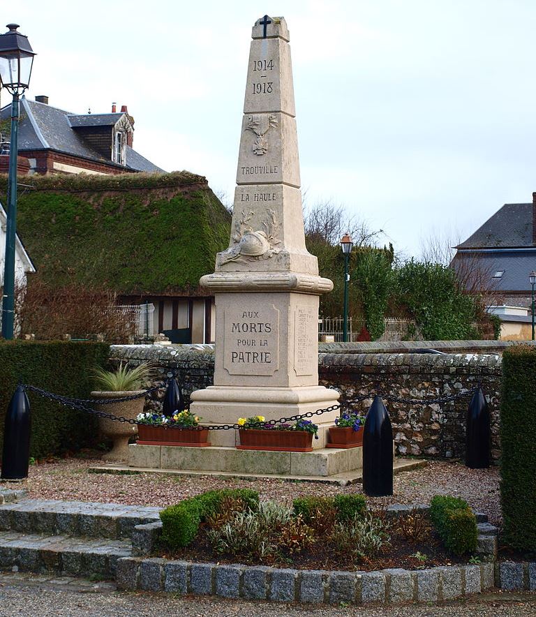 Oorlogsmonument Trouville-la-Haule