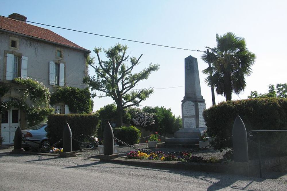 Oorlogsmonument Castelnau-Rivire-Basse #1