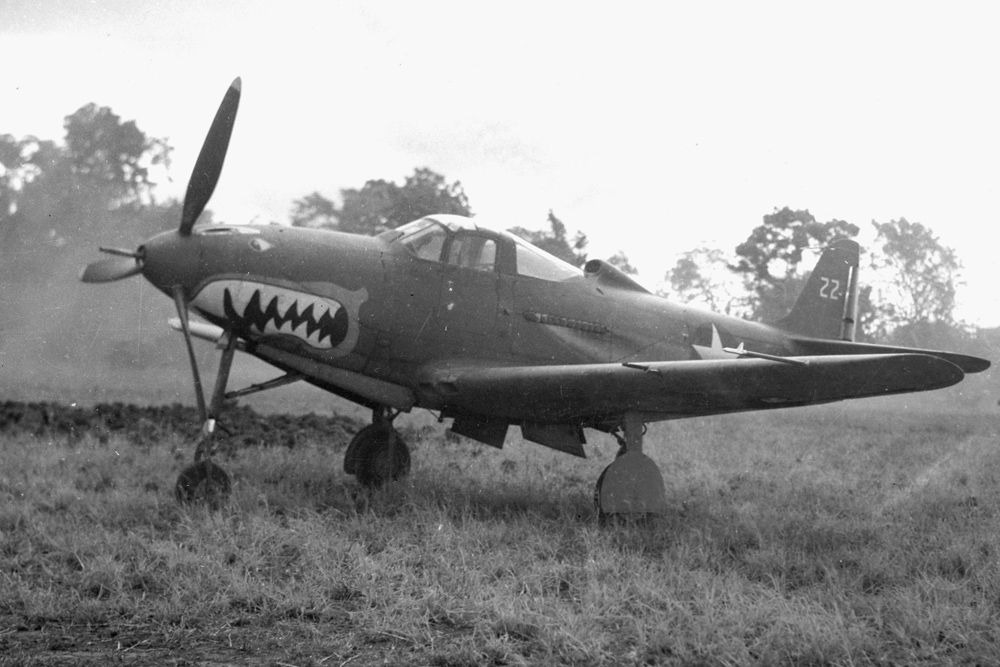 Crash Site P-400 Airacobra AP335 #1