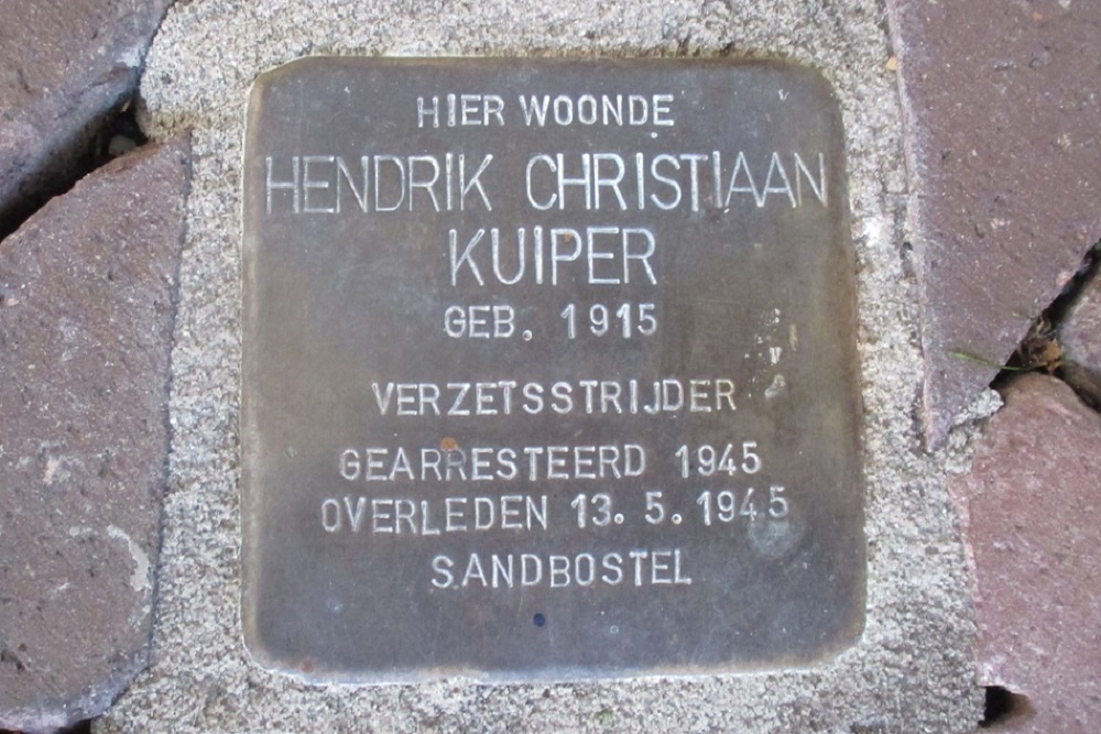 Stolperstein Brinkstraat 51 #1