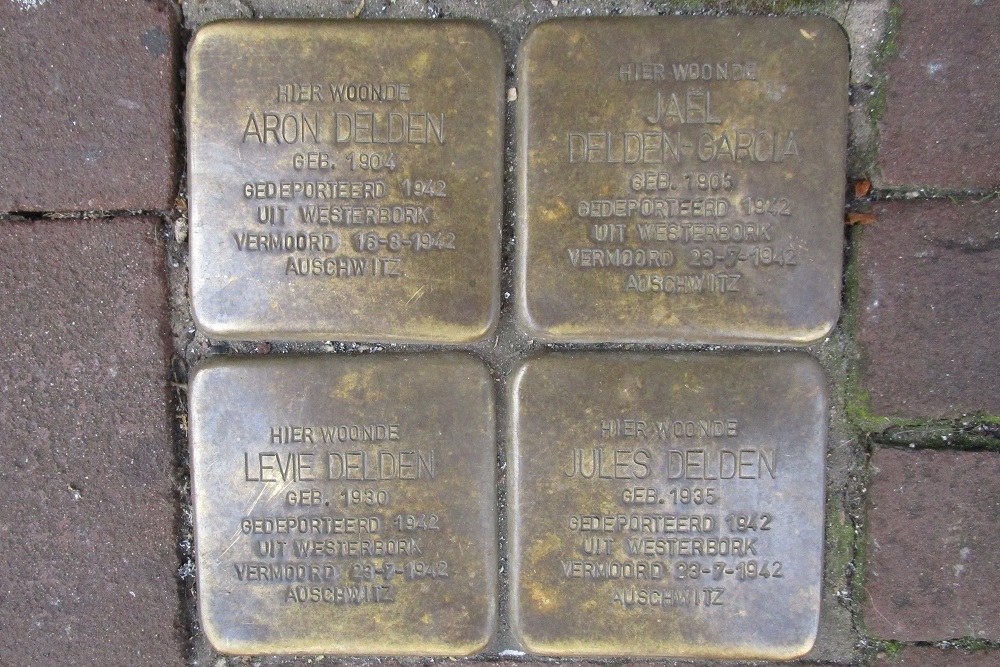 Stolpersteine Amstelstraat 34 II #1