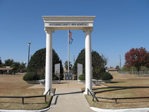 Oorlogsmonument Pittsburg County #1