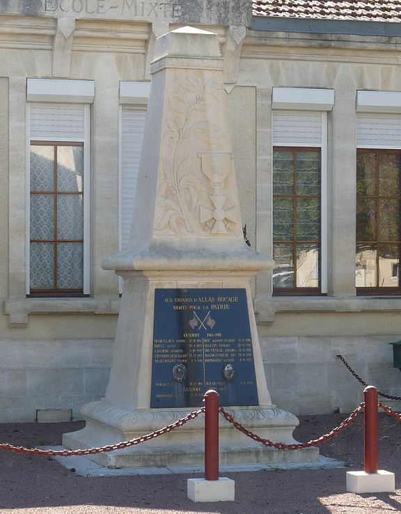 War Memorial Allas-Bocage