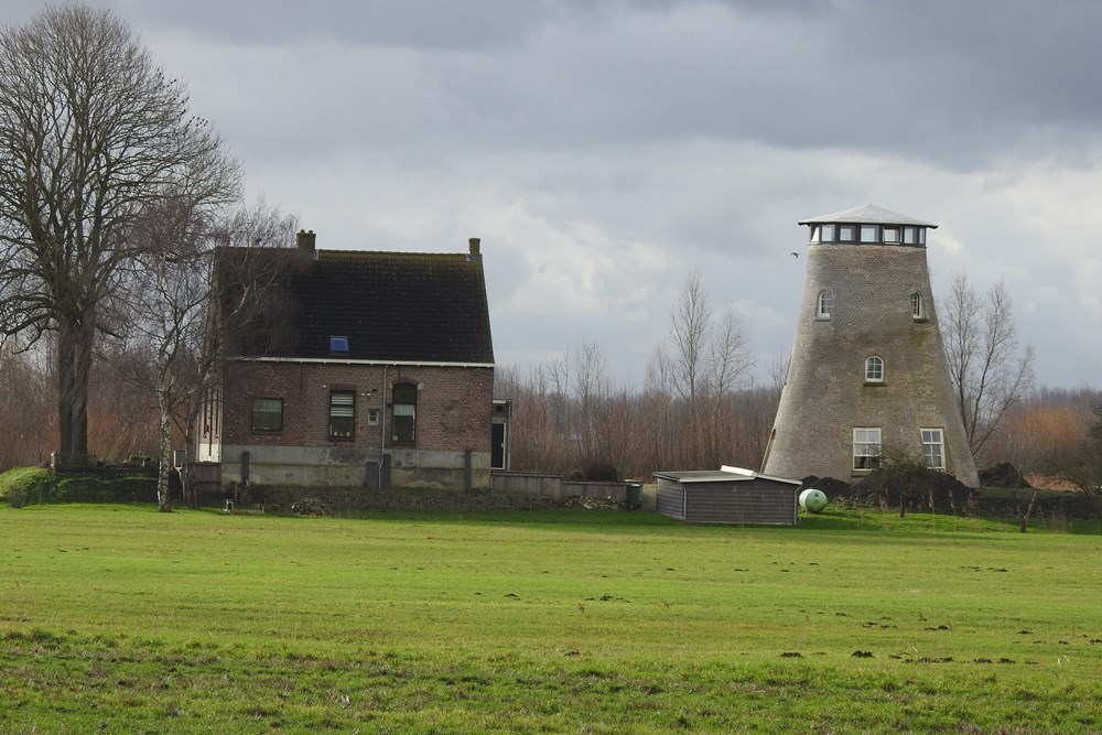 Bullet Impacts Mill House Lage Zwaluwe #2