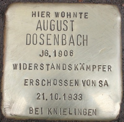 Stumbling Stone Durmersheimer Straße 19 #2