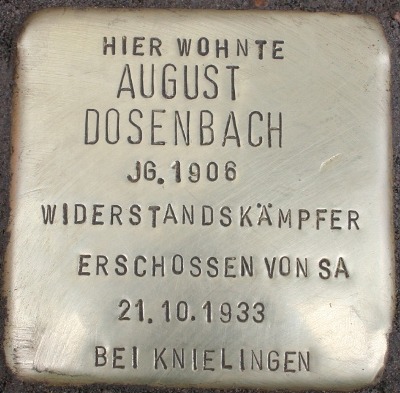 Stolperstein Durmersheimer Strae 19 #2