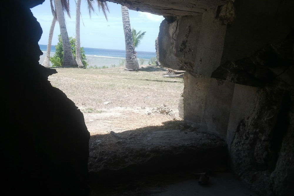 Japanese Bunker White 1 Beach #2