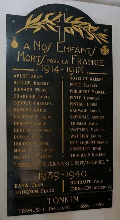 War Memorial Asfeld Church