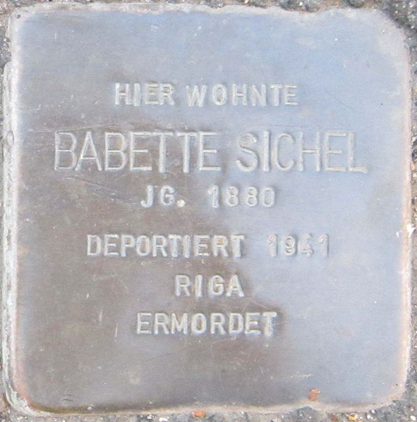 Stolpersteine Trltschstrae 1 #2