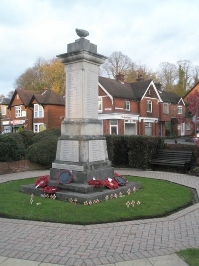 Oorlogsmonument Horndean #1