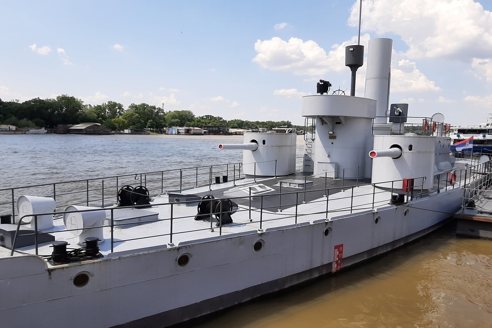 Joegoslavische rivier patrouilleboot 