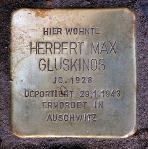 Stolpersteine Marburger Straße 16 #2