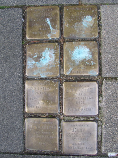 Stumbling Stones Mozartstraße 54 #3