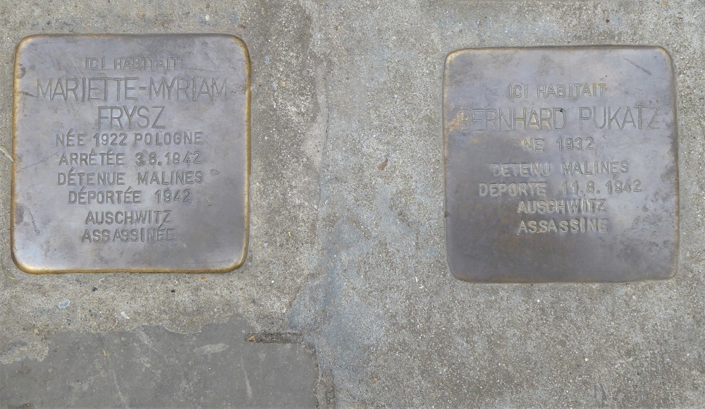 Stolpersteine Huidevettersstraat 84 #4