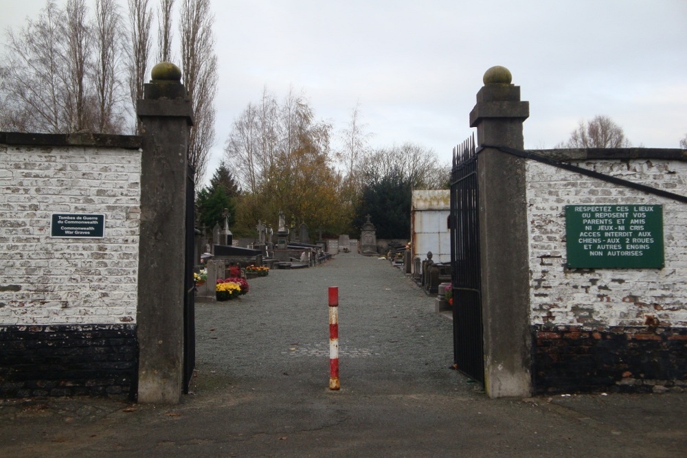 Commonwealth War Graves Lessines Old Cemetery