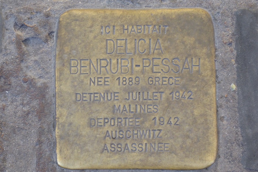 Stolpersteine Rue de la Coupe 42 #4