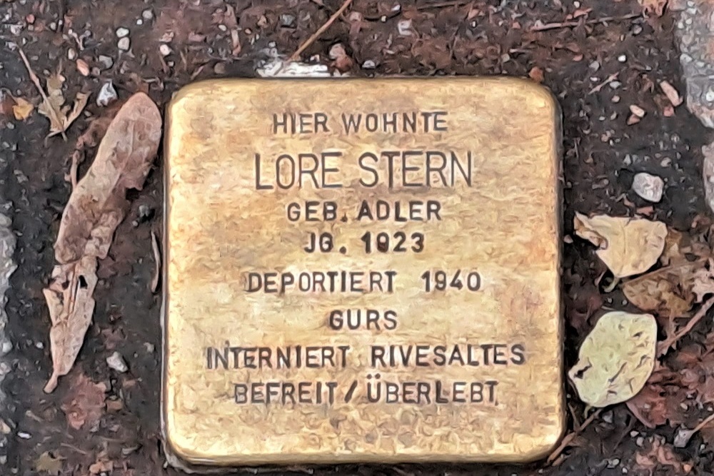 Stolperstein T6 - 25 #1