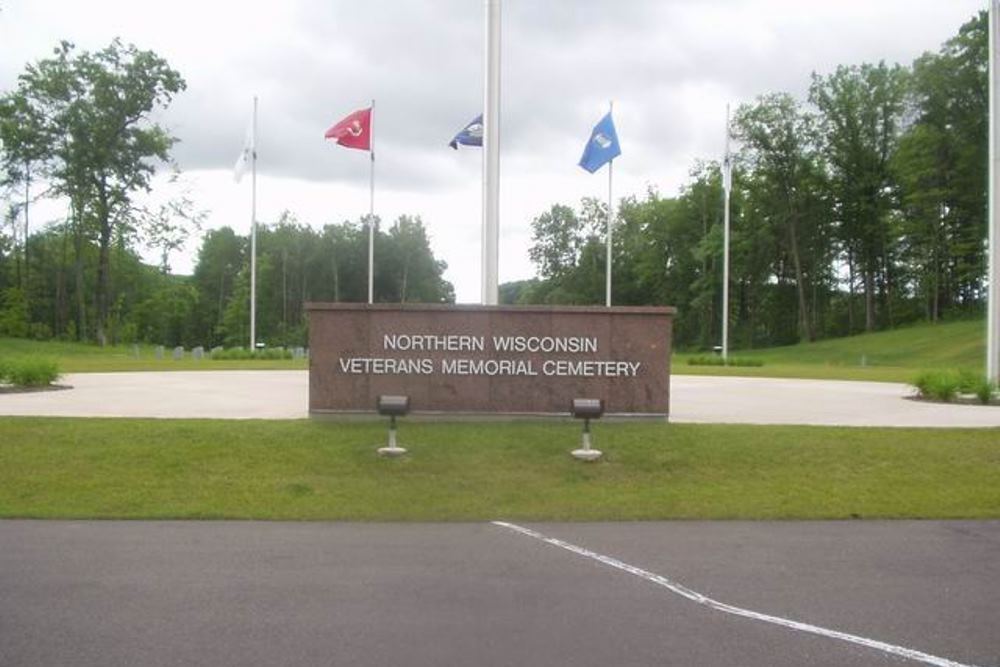 Amerikaanse Oorlogsgraven Northern Wisconsin Veterans Memorial Cemetery