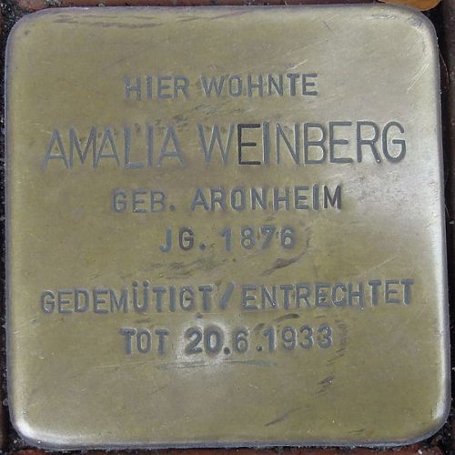 Stolperstein Wittener Straße 16 #1