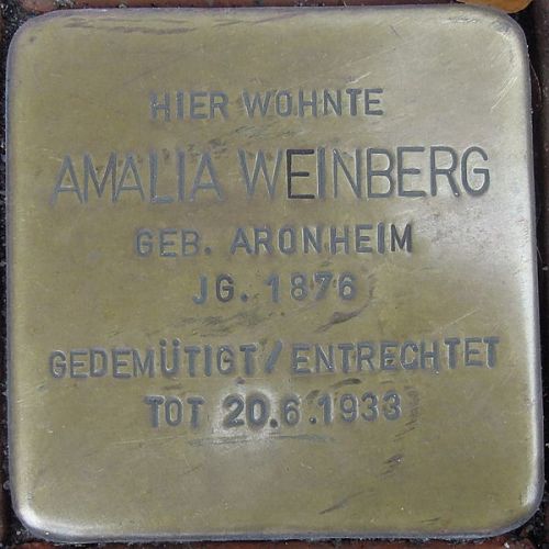 Stolperstein Wittener Strae 16