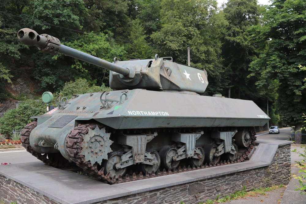 British M-10 Achilles Tank La Roche-en-Ardenne #3