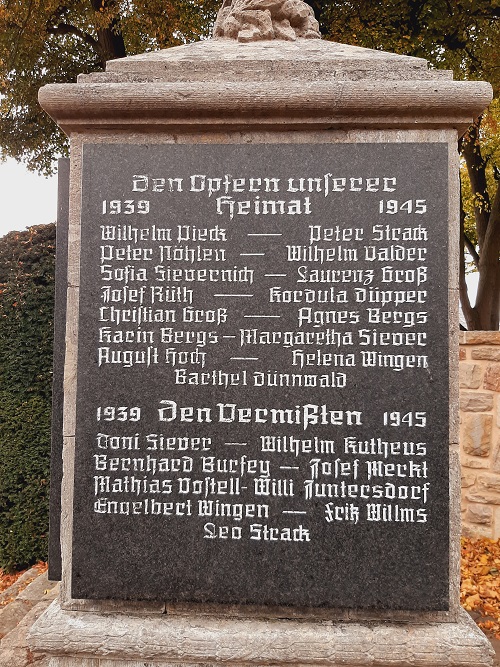 Oorlogsmonument Gladbach #4