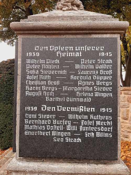 Oorlogsmonument Gladbach #4