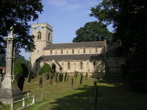 Commonwealth War Grave St. Hibald Churchyard #1