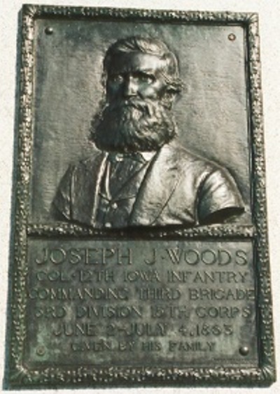 Gedenkteken Colonel J. J. Woods (Union)