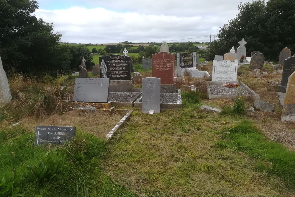 Oorlogsgraf van het Gemenebest Lislee Church of Ireland Churchyard #1