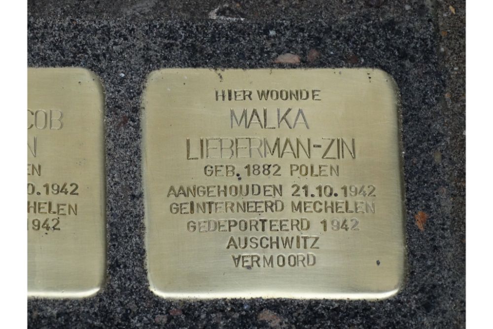 Stolpersteine Kleine Beerstraat 15 #5