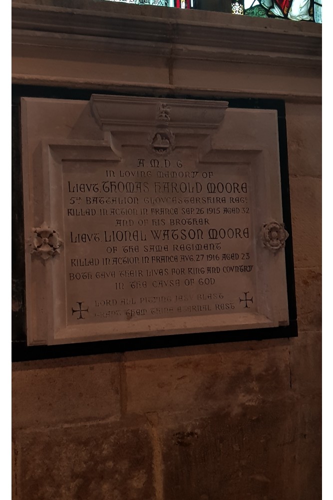 Memorials Tewkesbury Abbey #4