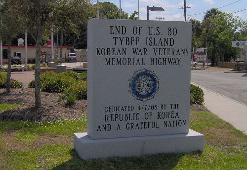 Monument Korean War Veterans Memorial Highway #1