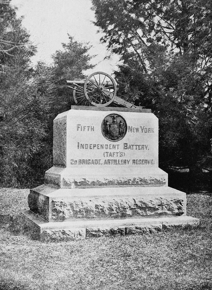 Monument 5th New York Independent Battery Artillery 