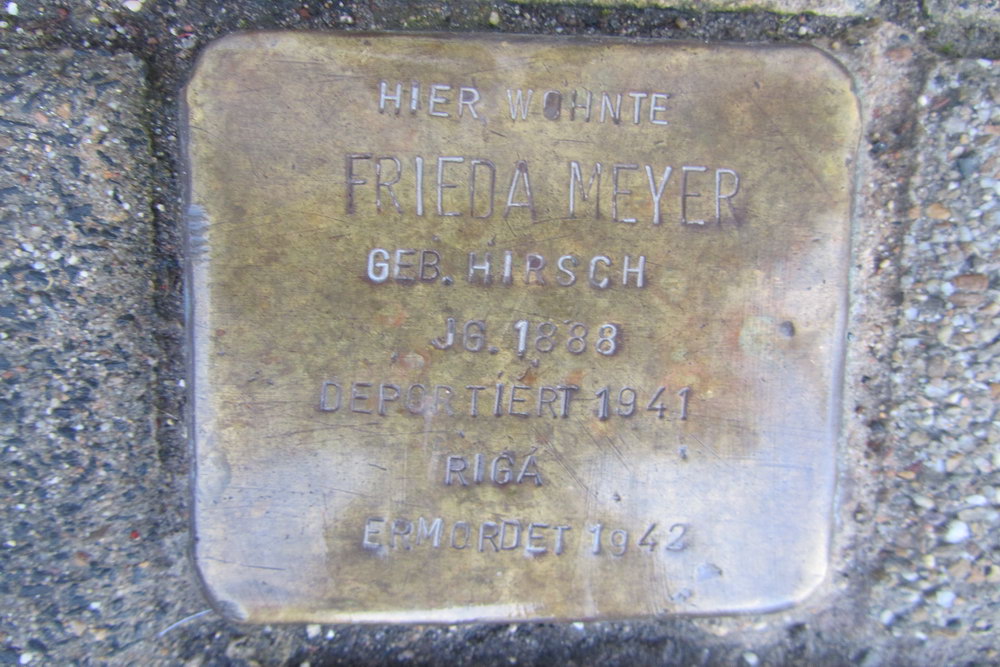 Stumbling Stone Bonner Straße 309