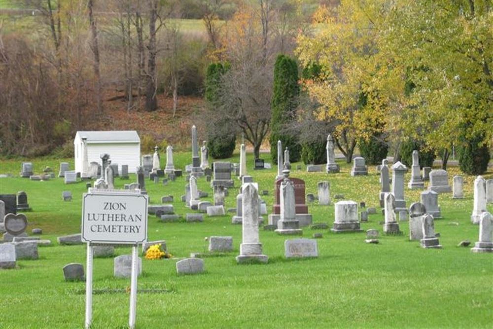 Amerikaans Oorlogsgraf Zion Lutheran Church Cemetery #1