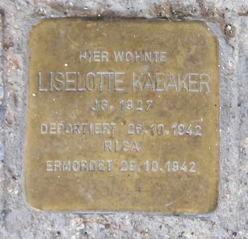 Stolpersteine Babelsberger Straße 11 #4