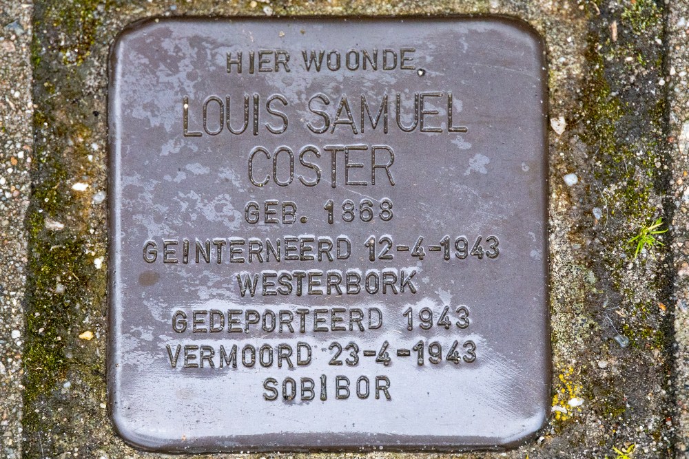 Stolpersteine J.P. Sweelinckstraat 14 #3